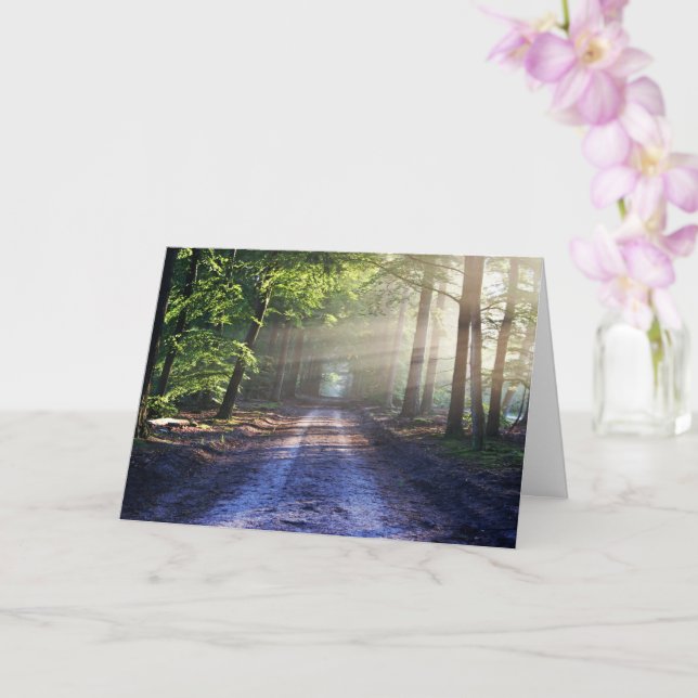 Tarjeta Ruta forestal encantada 2 (Orquídea)