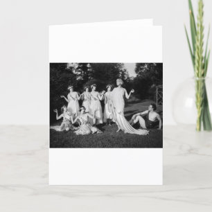 Tarjeta Ruth St Denis y Shawn