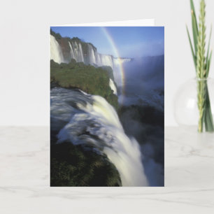 Tarjeta S.A., Brasil, Cataratas del Iguassu caen con arco 