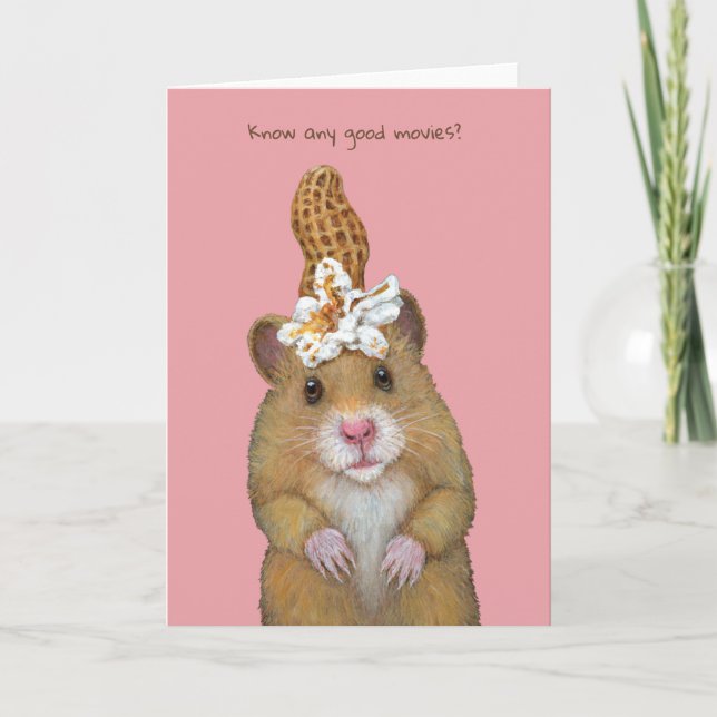 Tarjeta ¿Sabes alguna buena película? (Anverso)