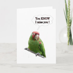 Tarjeta Sabes Que Te Extraño