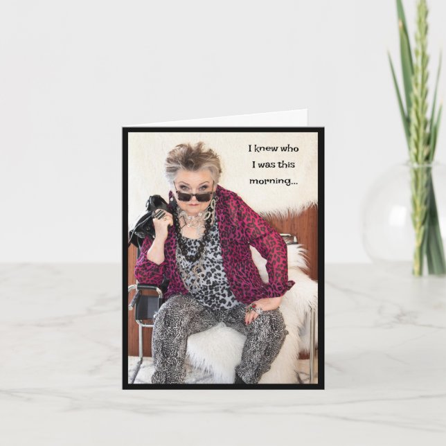 Tarjeta Sabía Quién Era Esta Mañana (Anverso)