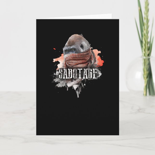 Tarjeta Sabotaje (Anverso)