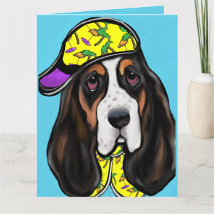 Tarjeta Sabueso Basset