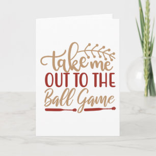 Tarjeta Sácame al juego de bolas