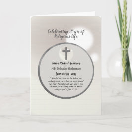 Tarjeta Sacerdote de la ordenanza del 30° aniversario - CU