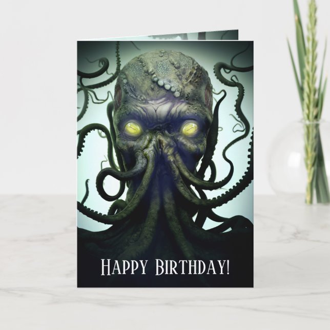 Tarjeta Sacerdote Eldritch de Cthulu (Anverso)