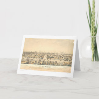 Tarjeta Sacramento durante la inundación de 1850 (1586A)