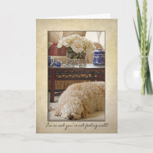 Tarjeta ¡Sad Doggie!