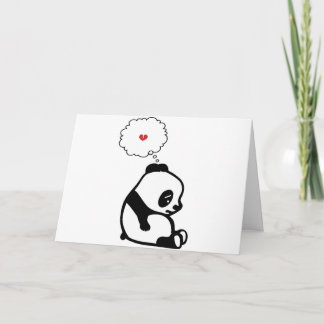 Tarjeta Sad Panda