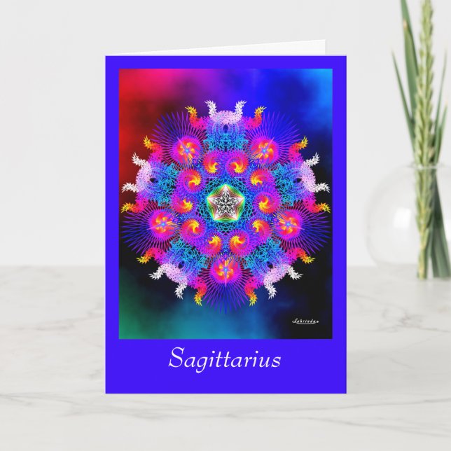 Tarjeta Sagittarius (Anverso)