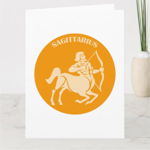Tarjeta Sagittarius, Rótulo Zodiaco, Horóscopo, Astrología
