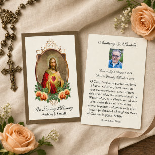 Tarjeta Sagrada de la Oración de la Oración del Fu