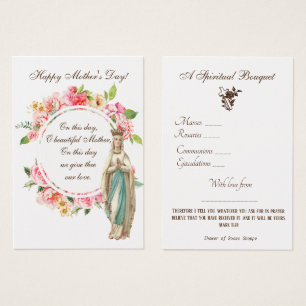 Tarjeta sagrada de la oración espiritual religiosa