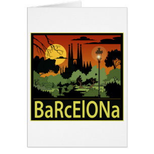 Tarjeta Sagrada Familia Barcelona
