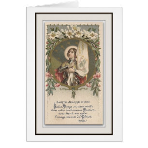Tarjeta sagrada vintage