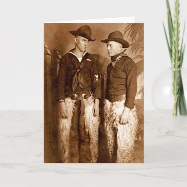 Tarjeta Sailor Cowboys (Anverso)
