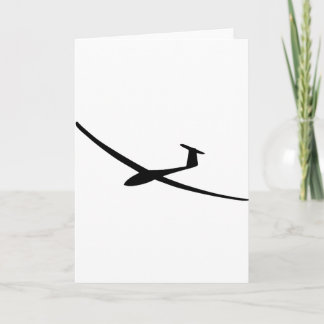 Tarjeta sailplane del planeador