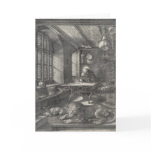 Saint Jerome en su estudio de Albrecht Durer