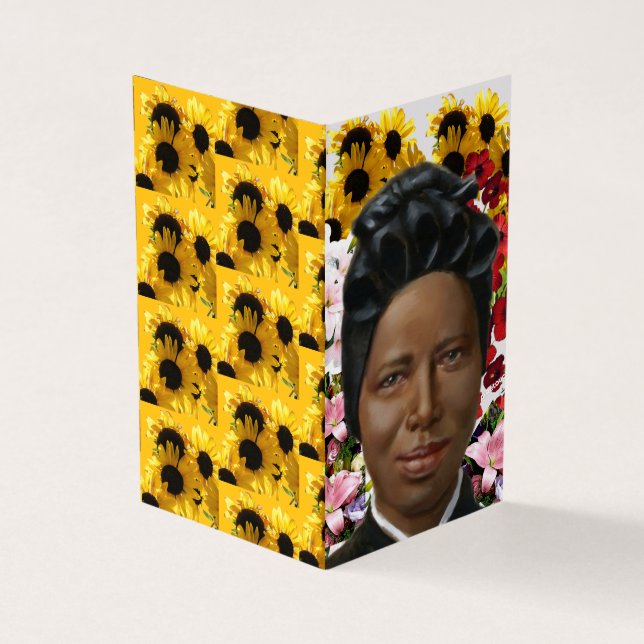 Tarjeta Saint Josephine Bakhita Prayer Card (Exterior)