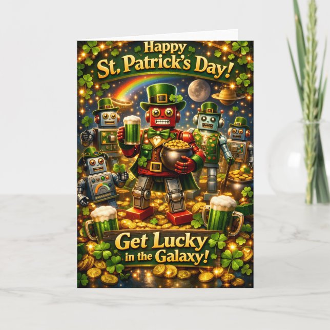 Tarjeta Saint Patrick (Anverso)