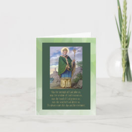 Tarjeta Saint Patrick Vintage