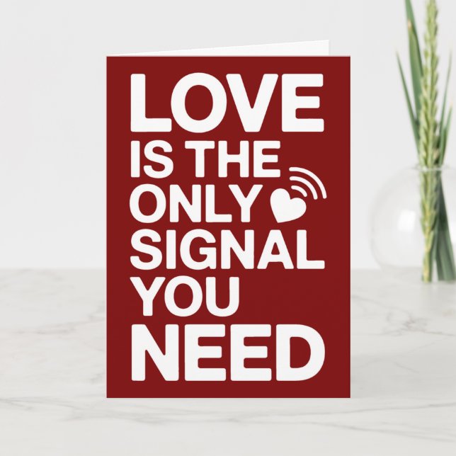 Tarjeta Saint-Valentin QR Code vidéo amour (Anverso)