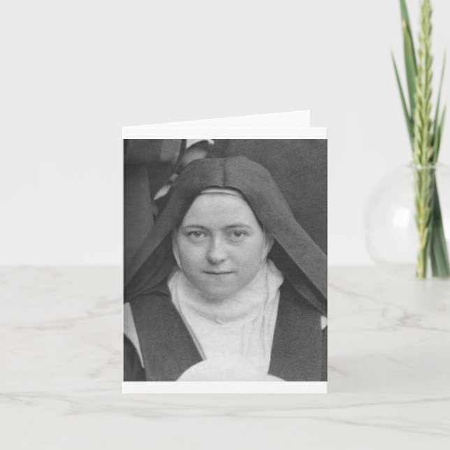 Tarjeta Sainte Therese De Lisieux (Anverso)