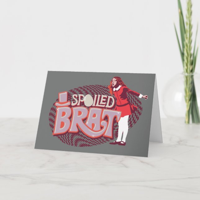 Tarjeta Sal de Veruca - Brat estropeado (Anverso)