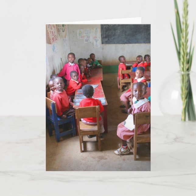 Tarjeta Sala de clase primaria (Anverso)