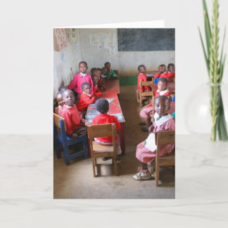 Tarjeta Sala de clase primaria
