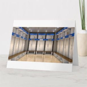 Tarjeta Sala de juegos deportivos 