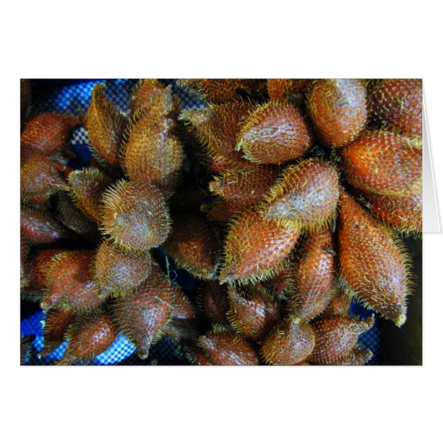 Tarjeta Salak [Snake Fruit] (Anverso (Horizontal))