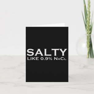 Tarjeta Salario Como Salino Normal 0.9 Enfermero Nacl Médi