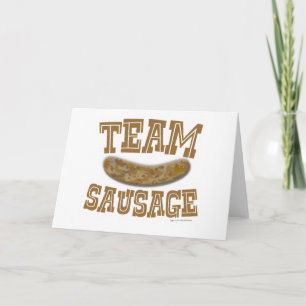 Tarjeta Salchicha del equipo