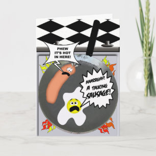 Tarjeta Salchicha que habla