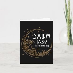 Tarjeta Salem 1692 Se Perdieron Un Vestido De Halloween 1