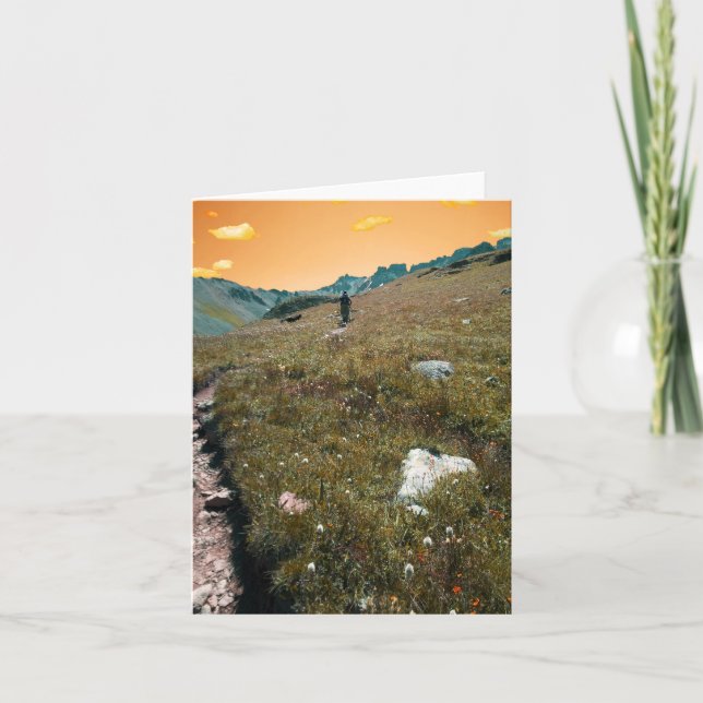 Tarjeta salida del sol (Anverso)