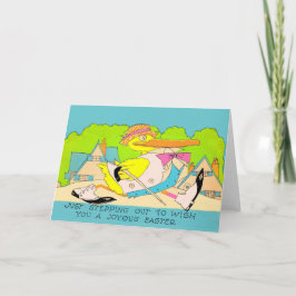 Tarjeta salir a la Semana Santa