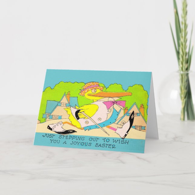 Tarjeta salir a la Semana Santa (Anverso)