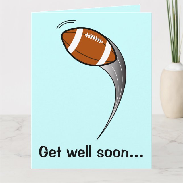 Tarjeta Salir bien de Football Team Large (Anverso)