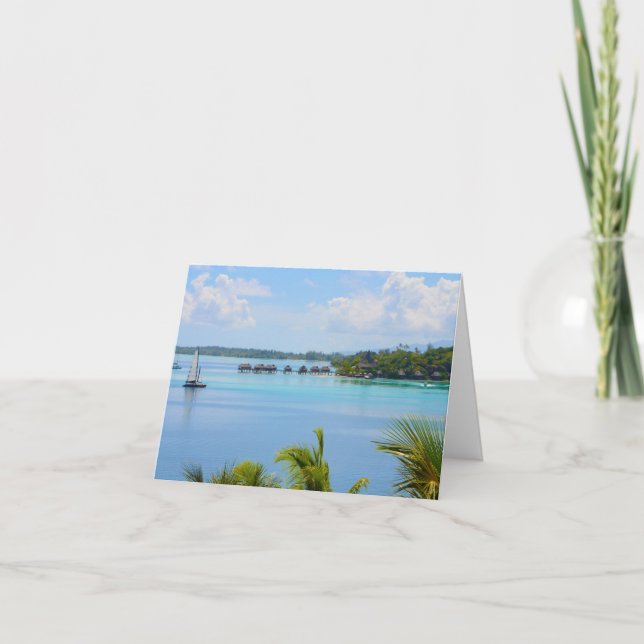 Tarjeta Salir con el saludo. (Anverso)