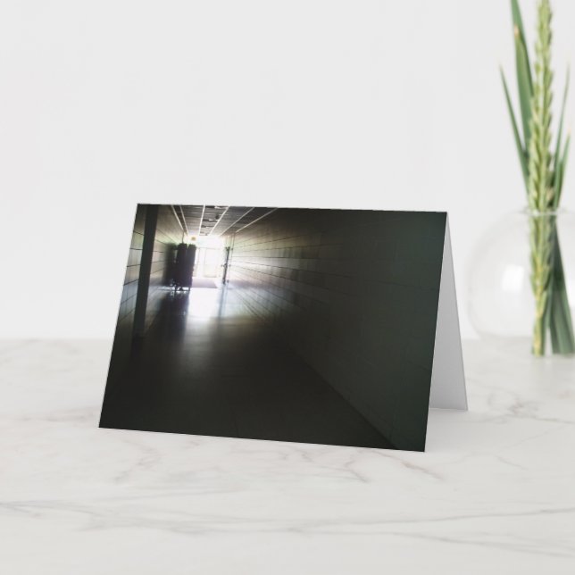 Tarjeta "Salir de la oscuridad" (Anverso)