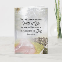 Salmo 16:11 Me enseñarás el Camino de la Vida