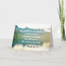 Salmo 23 1-3 Me lleva al lado de las aguas residua