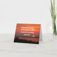 Salmo 30:5 El llanto puede durar toda la noche