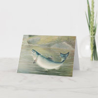 Salmón de California por S.A. Kilbourne, pescado v