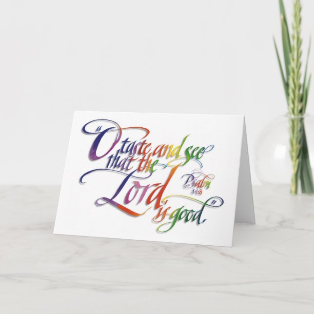 Tarjeta Salmos (Anverso)