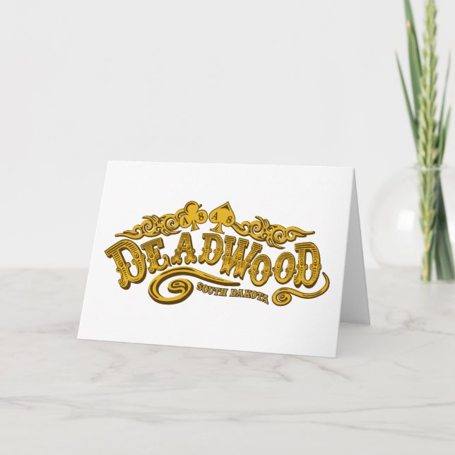Tarjeta Salón de Deadwood (Anverso)