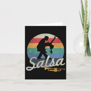 Tarjeta Salsa Dancing Latin Salsero